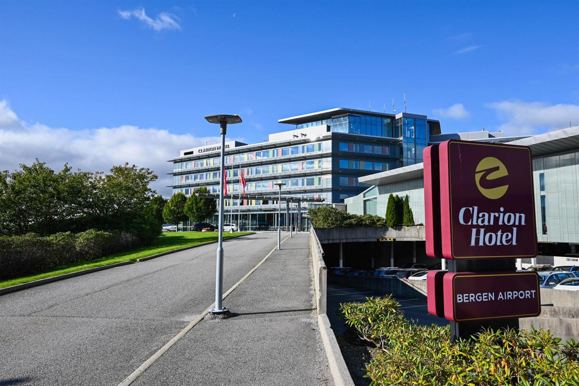 Clarion Hotel Bergen Airport Exterior foto